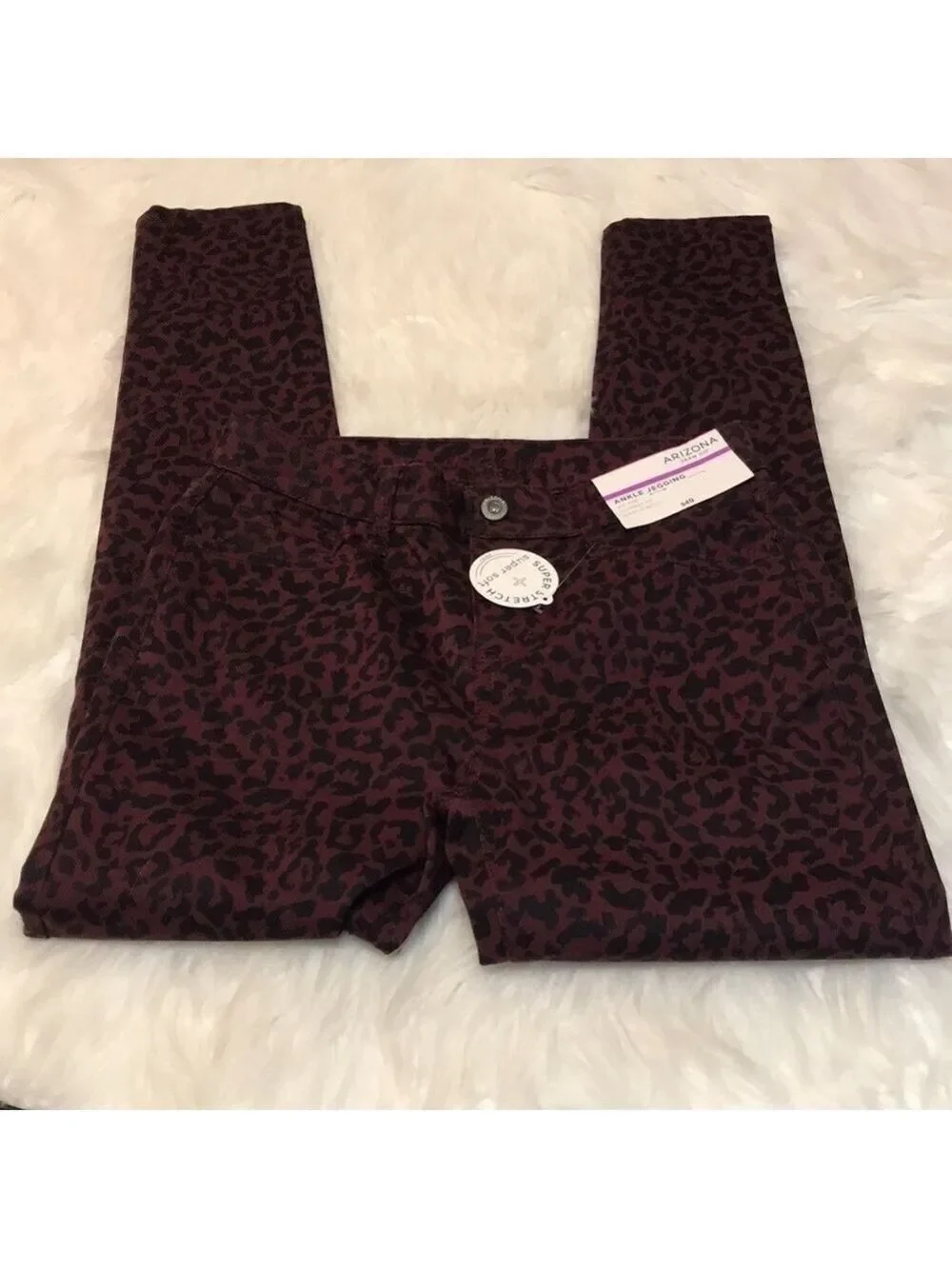 Arizona Jean Co. Animal Print Ankle Jegging - Picture 12 of 13